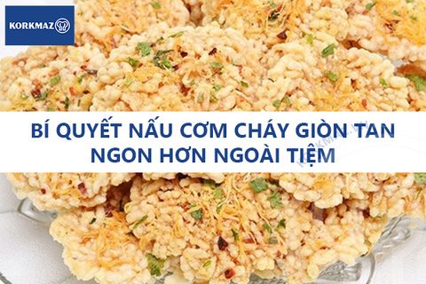 Bí quyết nấu cơm cháy giòn tan ngon hơn ngoài tiệm