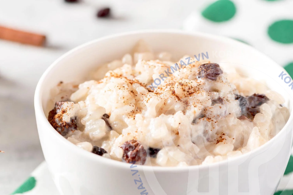 Công thức làm món pudding gạo lạ miệng với nồi chảo chống dính Korkmaz - 4