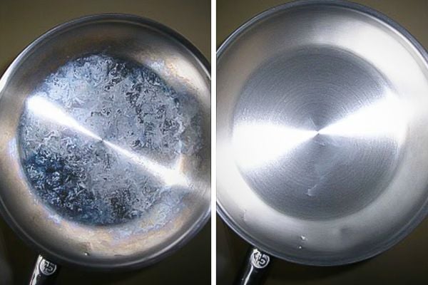 Nồi chảo inox xuất hiện đốm trắng loang lổ - Nguyên nhân và cách xử lý - 3
