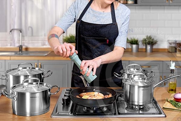 Những cách phân biệt nồi inox thật - giả, loại inox tốt - 1