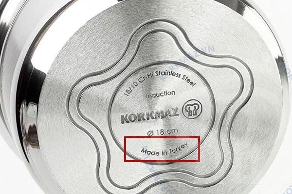 Những cách phân biệt nồi inox thật - giả, loại inox tốt - 5