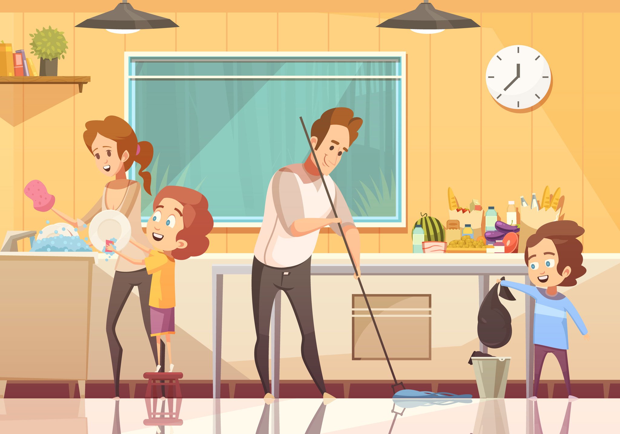 “Có Người Giúp Việc Rồi, Con Có Cần Làm Việc Nhà Không?”