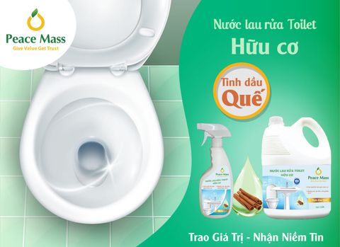 Nước lau rửa toilet gốc thực vật Peace Mass