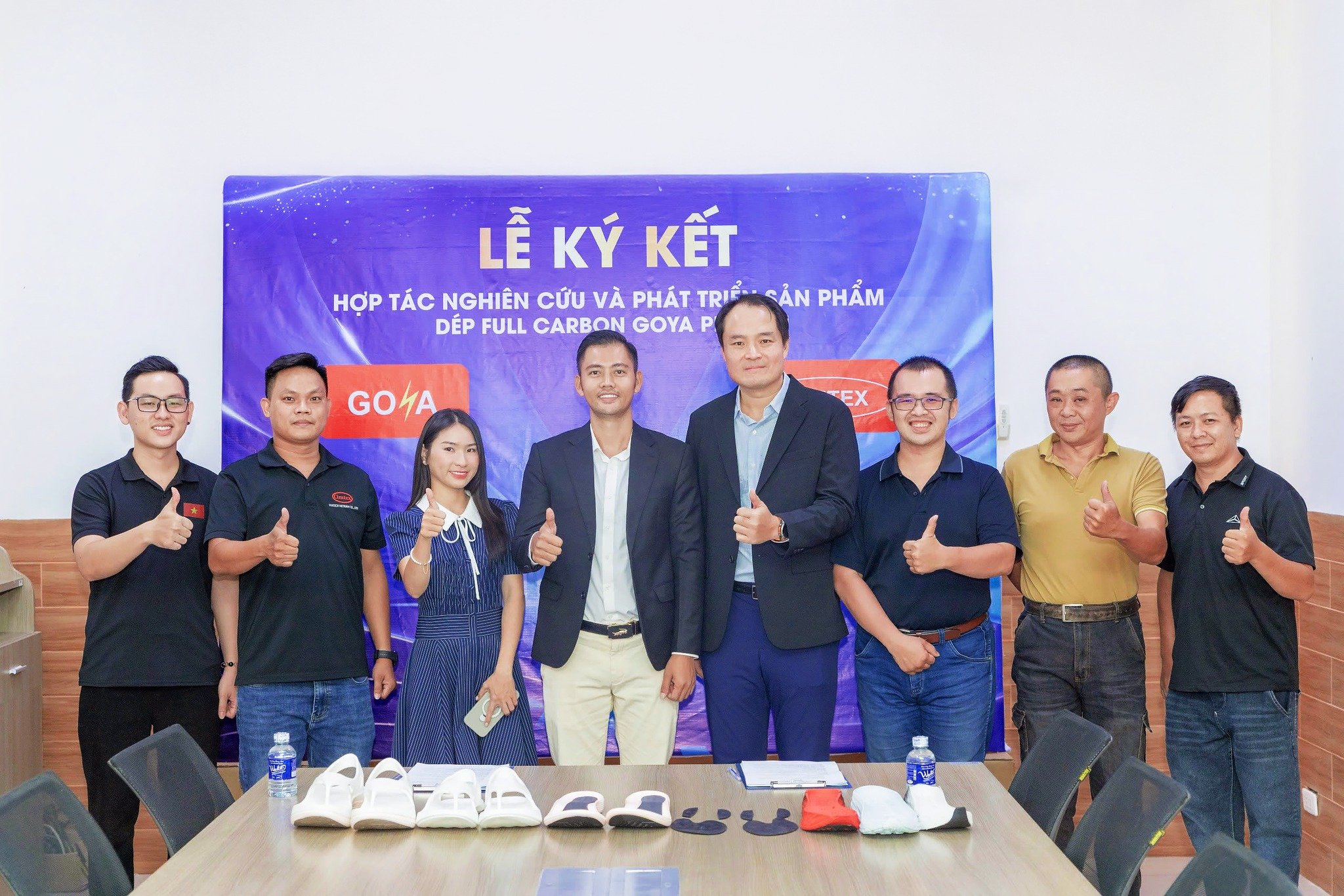 GOYA hợp tác CIMTEX – Ra mắt dòng dép chạy carbon đầu tiên tại Việt Nam