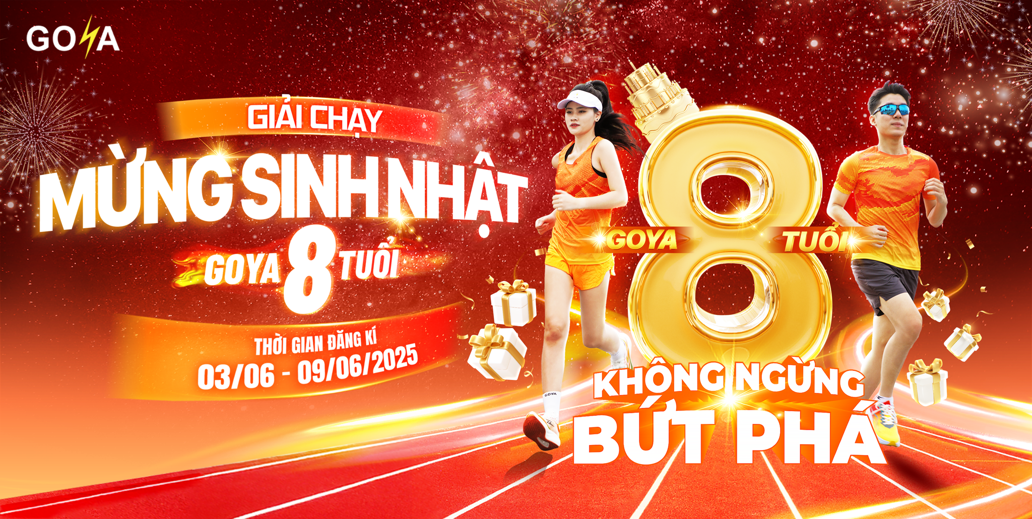 MỪNG GOYA 8 TUỔI – KHÔNG NGỪNG BỨT PHÁ: THÔNG BÁO TỔ CHỨC GIẢI CHẠY TRỰC TUYẾN CHO CÁC CLB TOÀN QUỐC