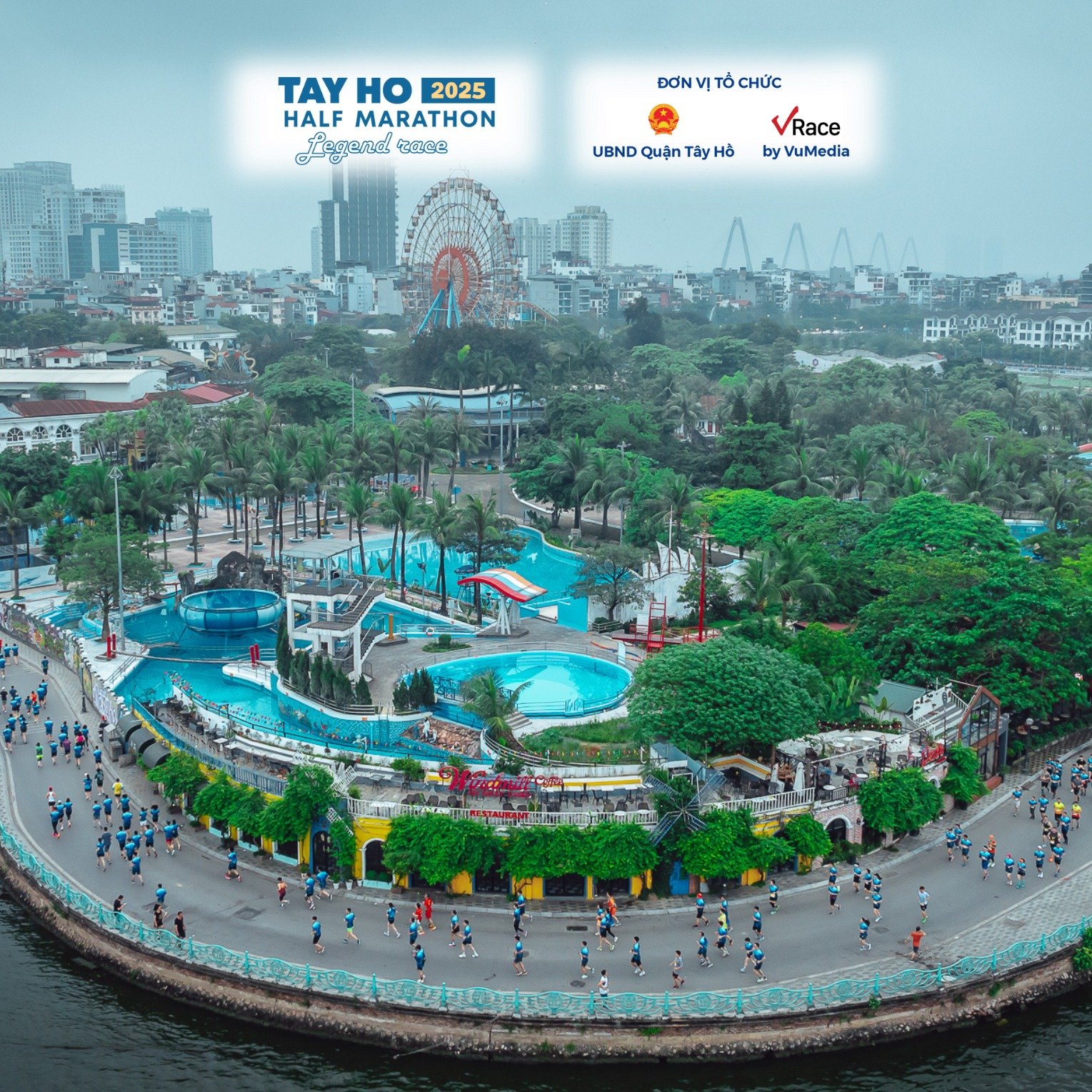 TAY HO HALF MARATHON 2025: CÔNG BỐ CUNG ĐƯỜNG CHẠY RUNNER CẦN LƯU Ý