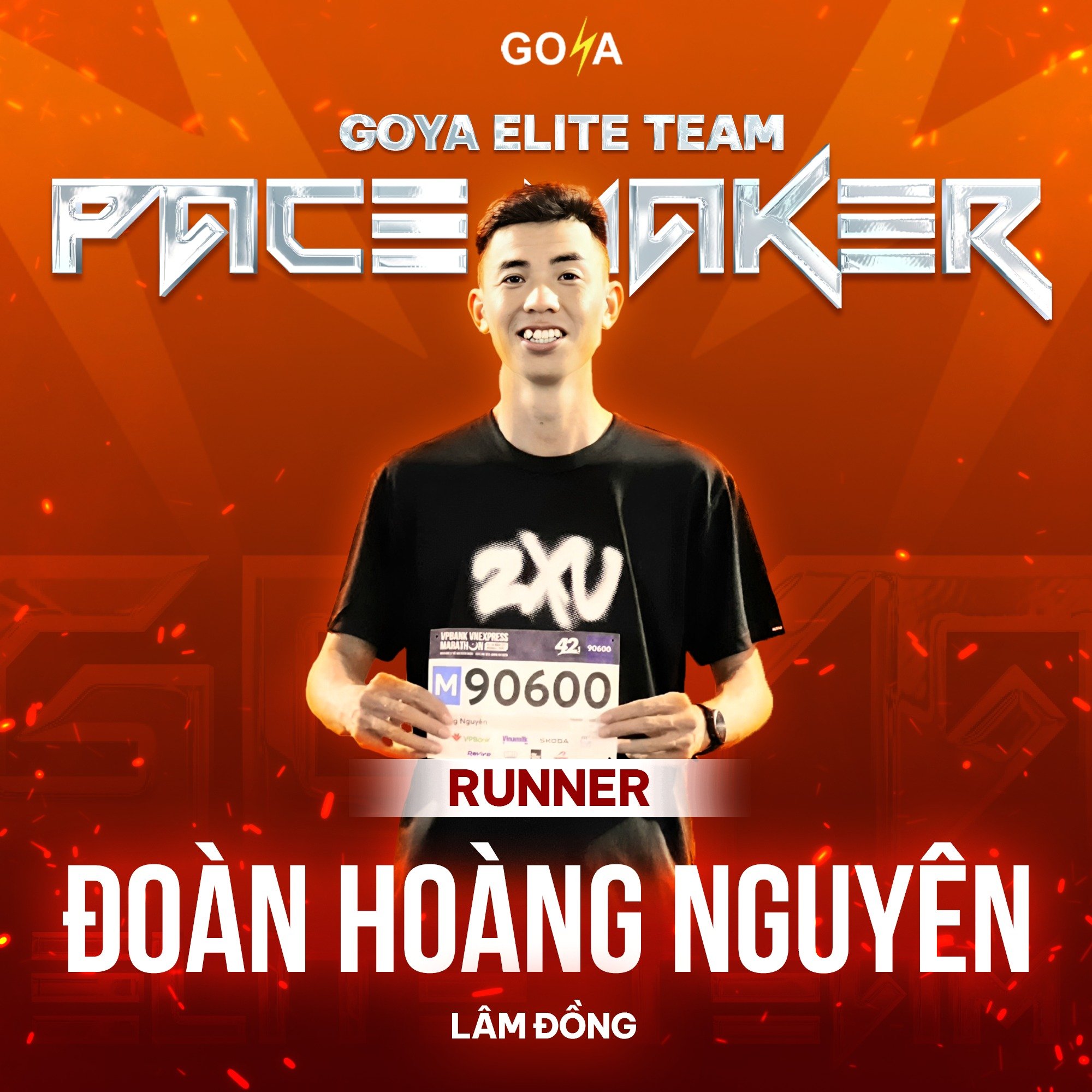 CHÀO MỪNG ANH ĐOÀN HOÀNG NGUYÊN – THÀNH VIÊN MỚI CỦA TEAM PACE MAKER | GOYA ELITE TEAM