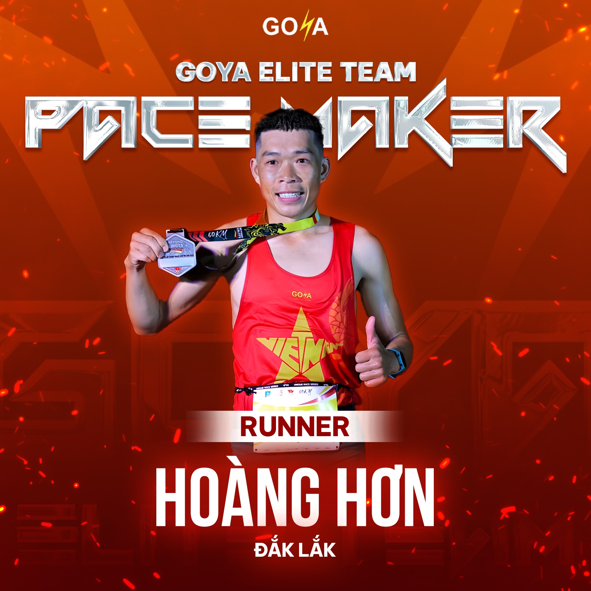 CHÀO MỪNG HOÀNG HƠN – “CHIẾN BINH SĂN GIẢI” TỪ ĐẮK LẮK TRỞ LẠI CÙNG GOYA ELITE TEAM