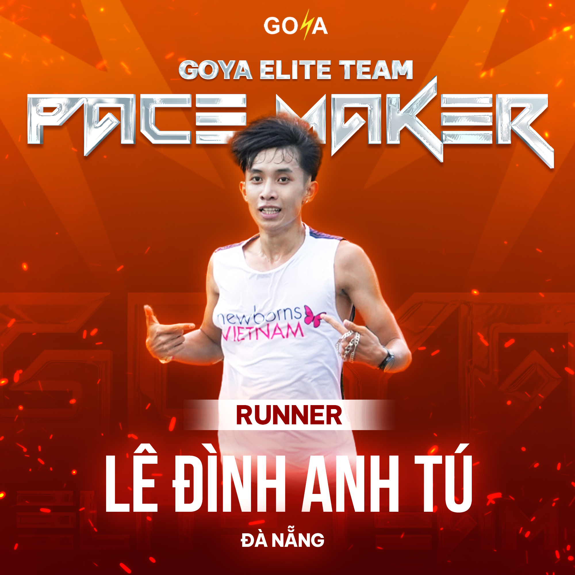 LÊ ĐÌNH ANH TÚ - NGÔI SAO TIẾP THEO THUỘC PACE MAKER TỪ CLB PASSION FOR RUNNING (PFR) CHÍNH THỨC LỘ DIỆN