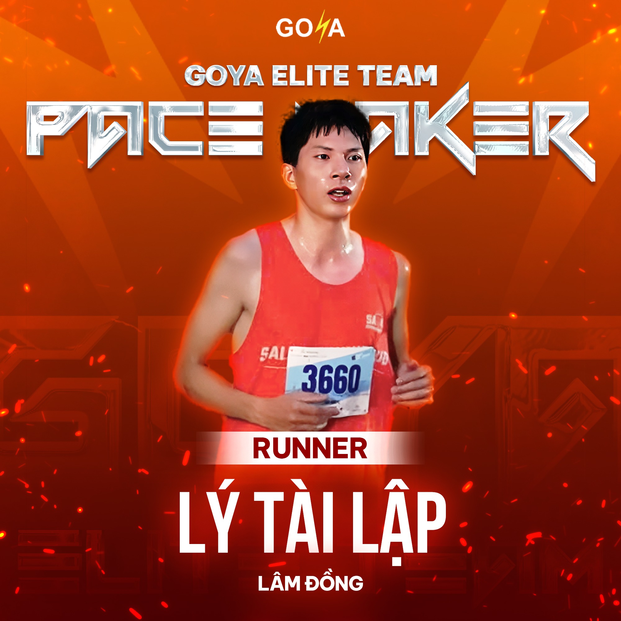 GOYA ELITE TEAM CHÀO ĐÓN PACE MAKER ĐẾN TỪ LÂM ĐỒNG: LÝ TÀI LẬP