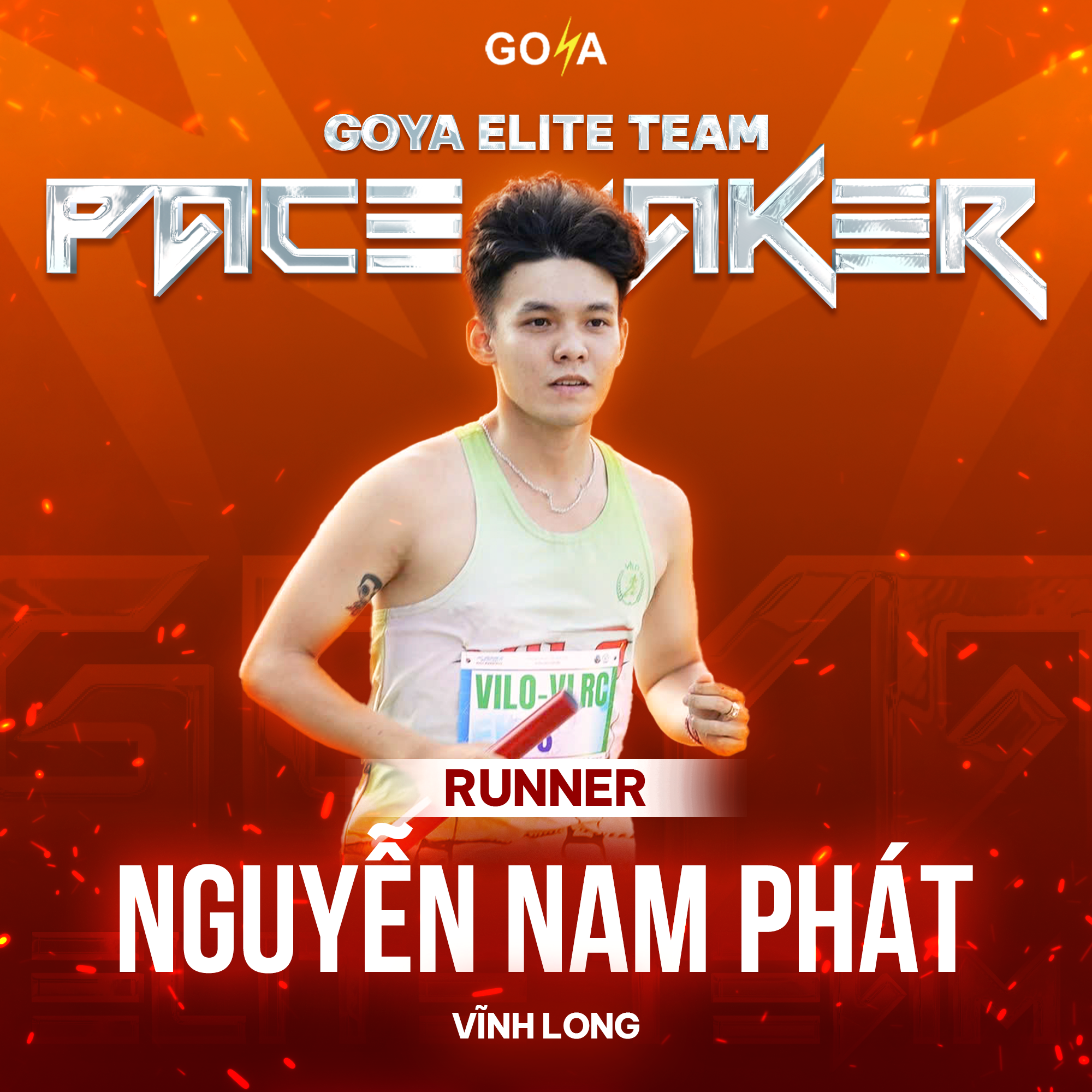 CHÀO ĐÓN CHÀNG PACE MAKER NGUYỄN NAM PHÁT ĐẾN TỪ CLB VĨNH LONG RUNNING!