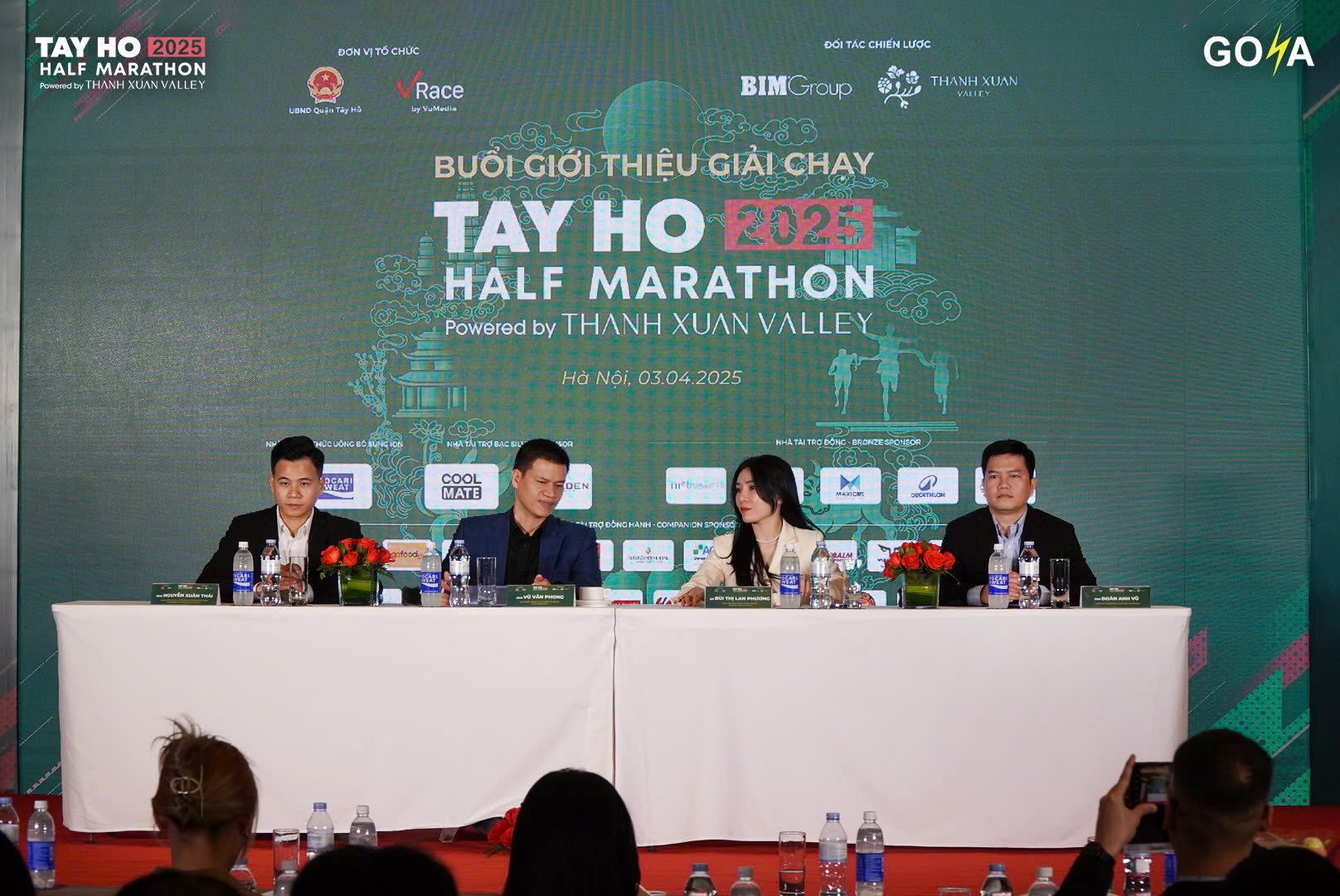 GOYA VIỆT NAM VINH DỰ THAM DỰ HỌP BÁO GIẢI CHẠY TÂY HỒ HALF MARATHON 2025