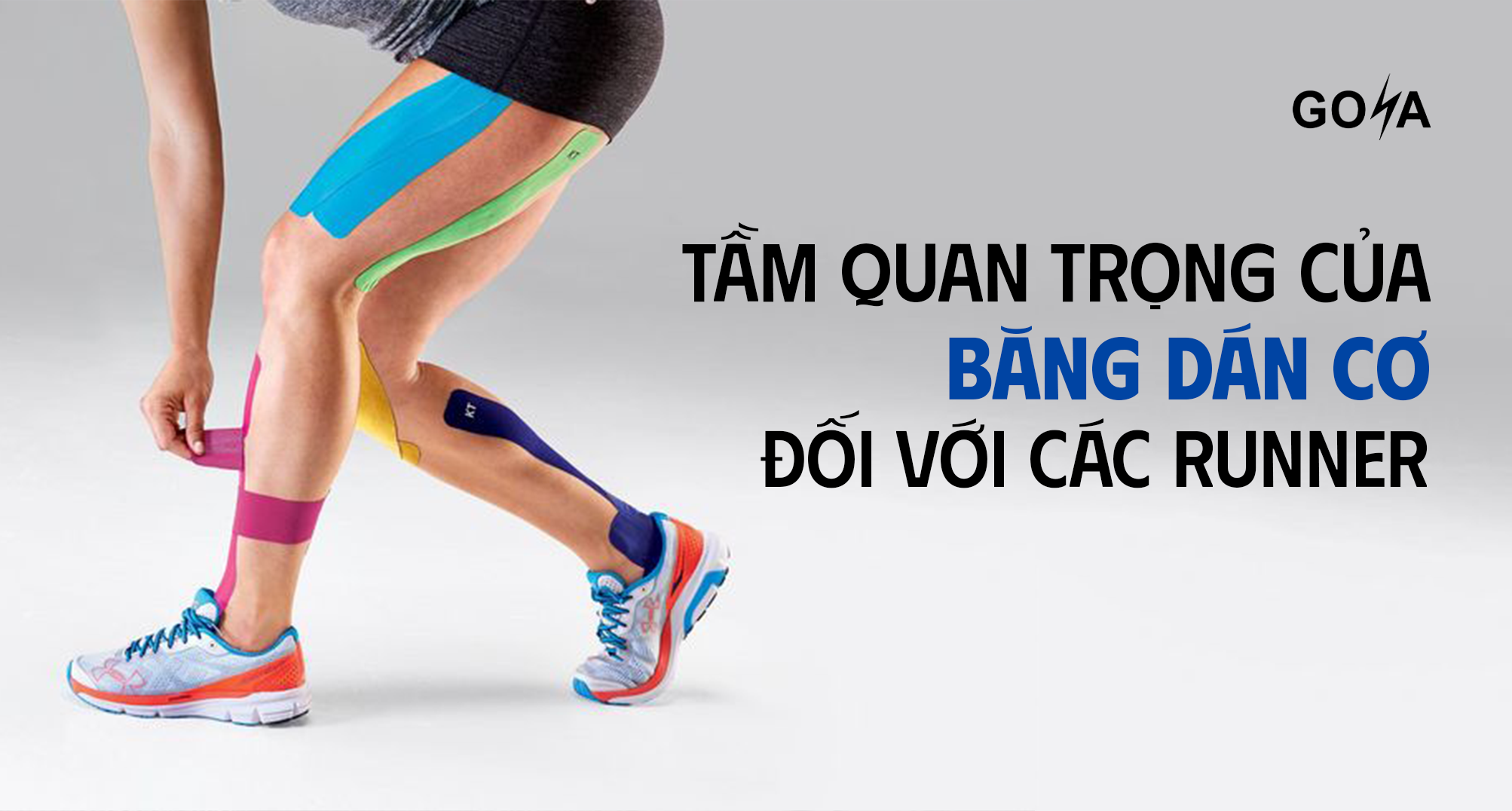 Băng dán cơ đối với Runner quan trọng như thế nào?