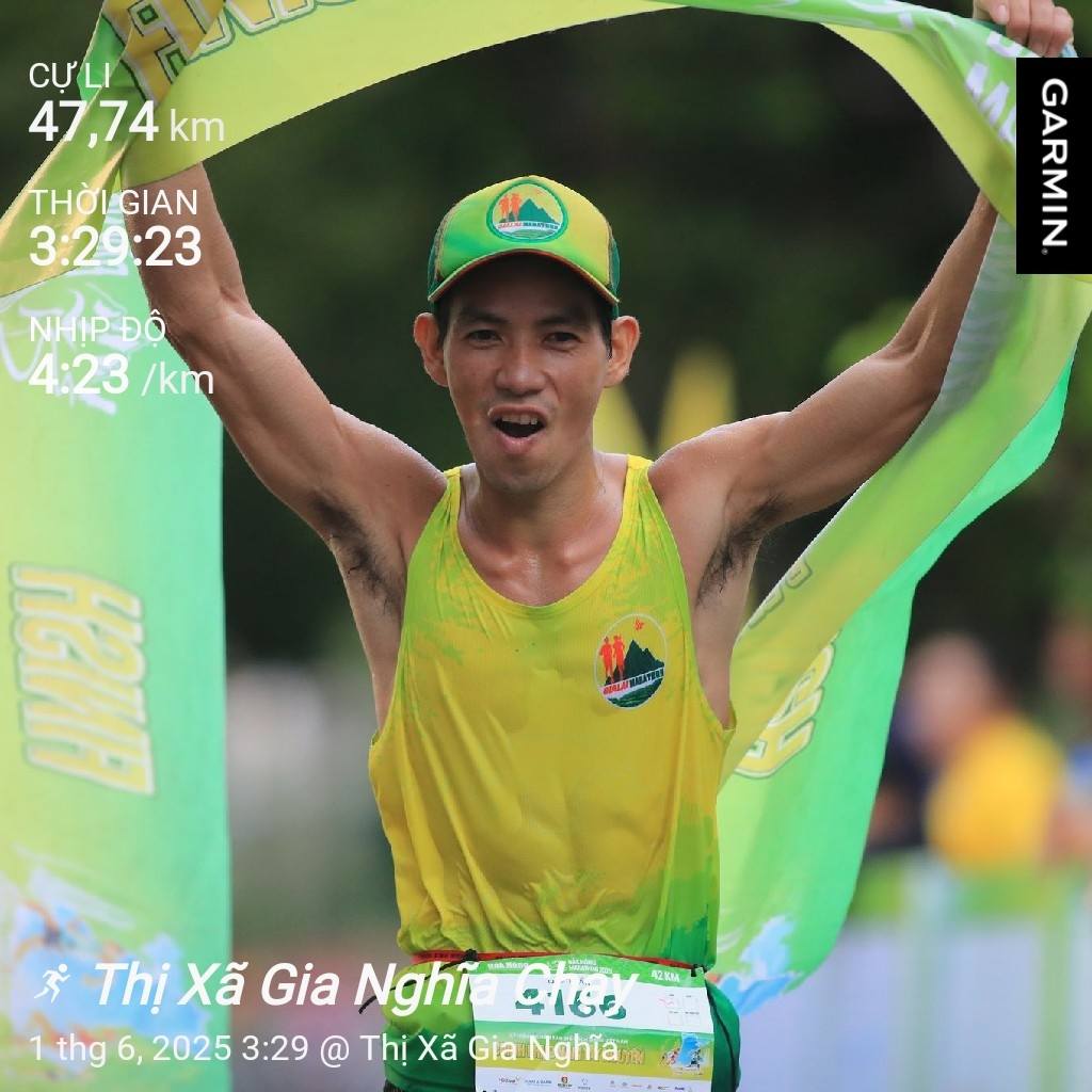CHÚC MỪNG GOYA ELITE TEAM XUẤT SẮC VÔ ĐỊCH FULL MARATHON TẠI ĐẮK NÔNG