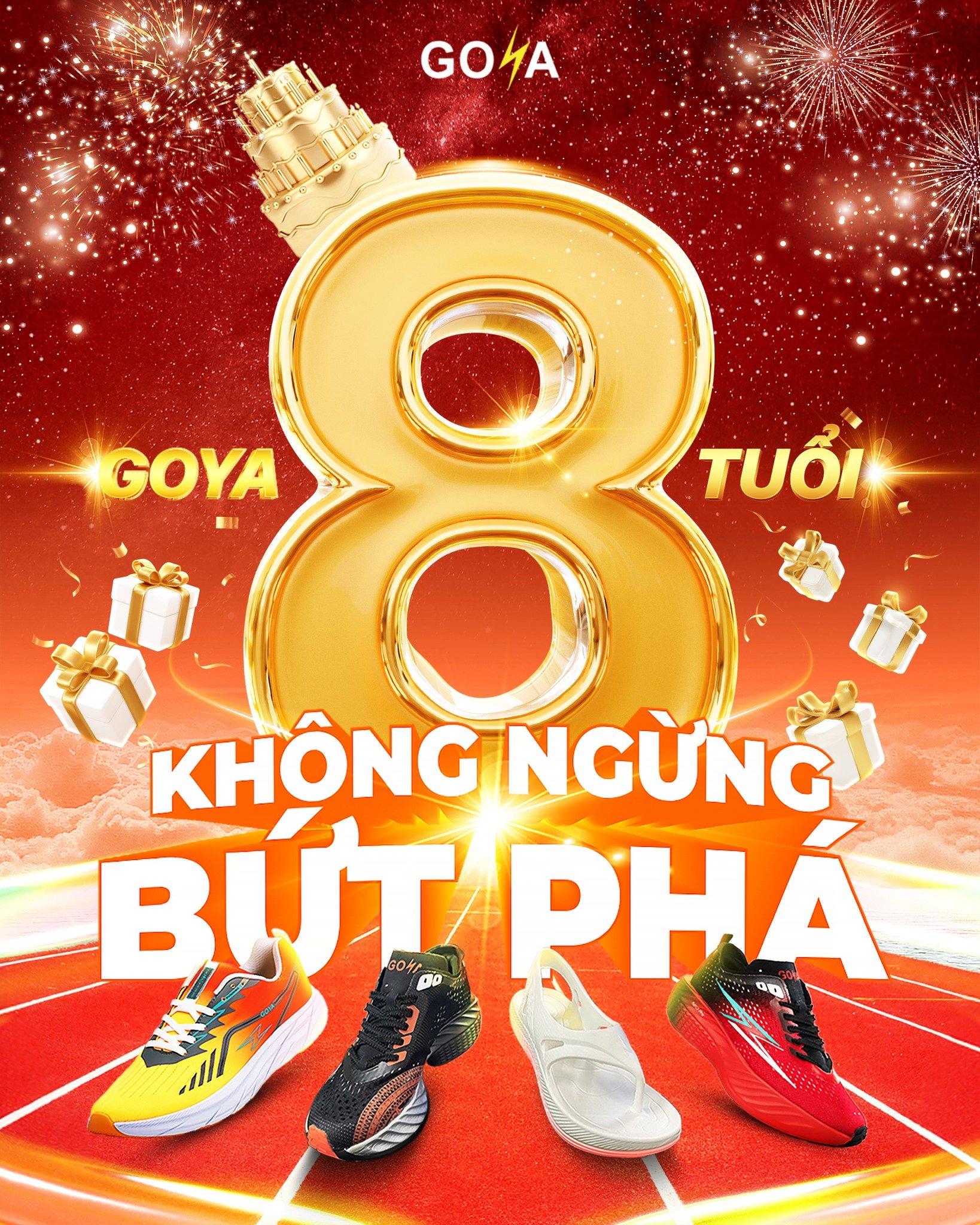 GOYA 8 TUỔI: HÀNH TRÌNH BỨT PHÁ GIƯỚI HẠN CỦA GIÀY VIỆT
