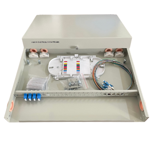Hộp ODF Sắt 8FO Chuẩn LC / UPC Indoor – FiberTel