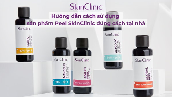 Hướng dẫn cách sử dụng sản phẩm peel SkinClinic đúng cách tại nhà