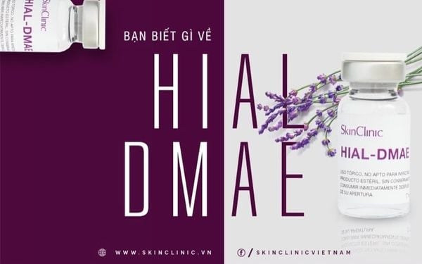 tinh chất HIAL-DMAE đặc trị làn da nhiễm corticoid