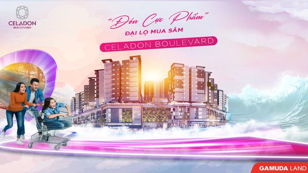 Mua sắm thả ga, trải nghiệm tuyệt vời tại Celadon Boulevard