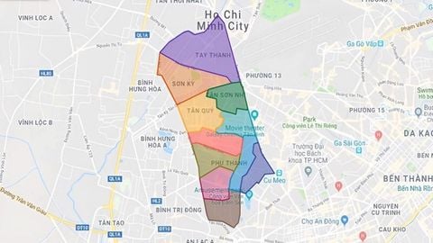 Quận Tân Phú gần quận nào? Tổng số phường tại quận Tân Phú