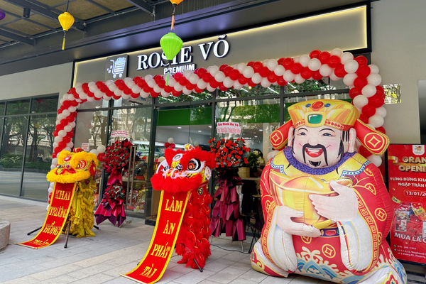 Chào đón thương hiệu Rosie Võ tưng bừng khai trương tại Celadon Boulevard