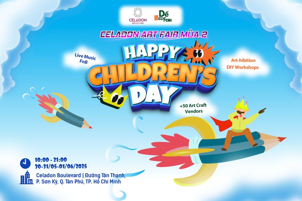 Celadon Art Fair Mùa 2 - Hội chợ nghệ thuật sáng tạo tại Celadon Tân Phú quay trở lại