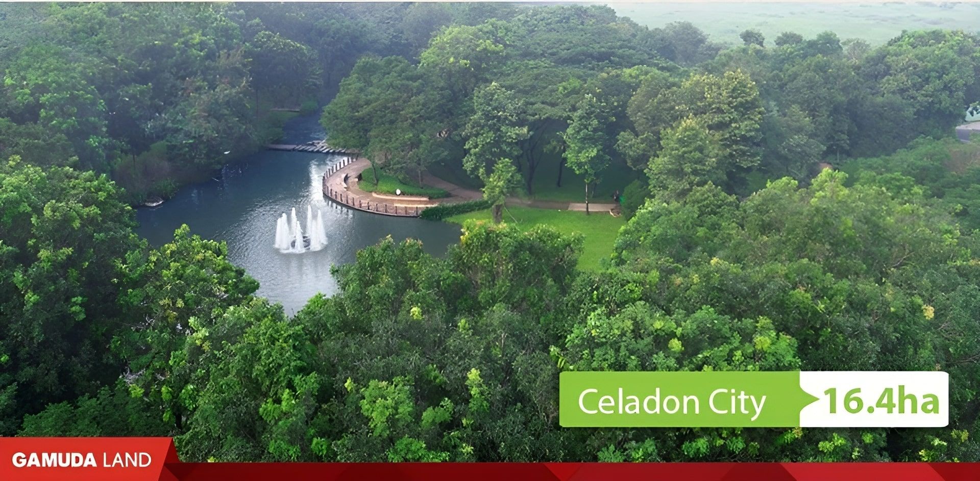 Celadon City sở hữu công viên xanh rộng hơn 16 ha