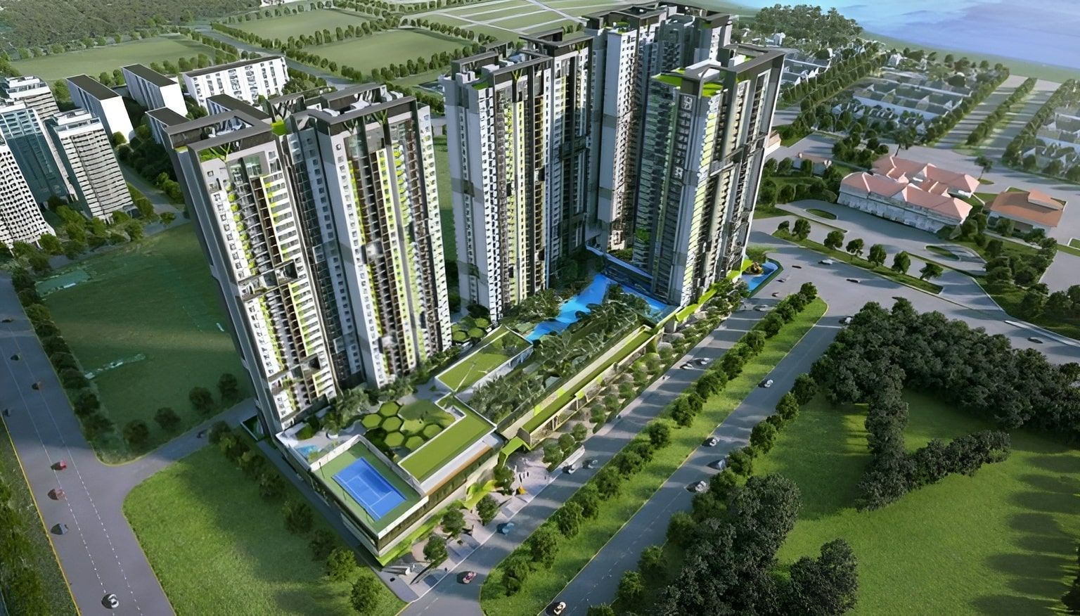 Hình ảnh tổng quan của dự án Dự án Penthouse Vista Verde tại Tp. Hồ Chí Minh