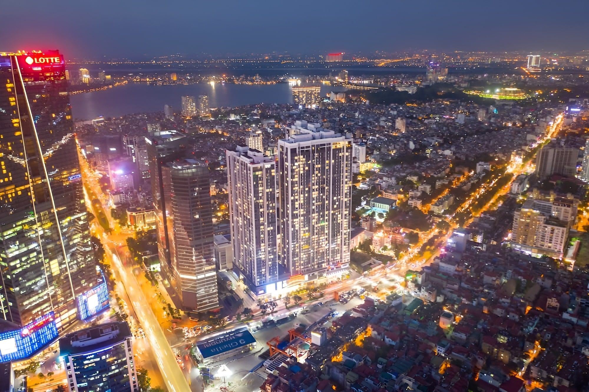 Hình ảnh tổng quan của dự án Vinhomes Metropolis Liễu Giai tại Hà Nội