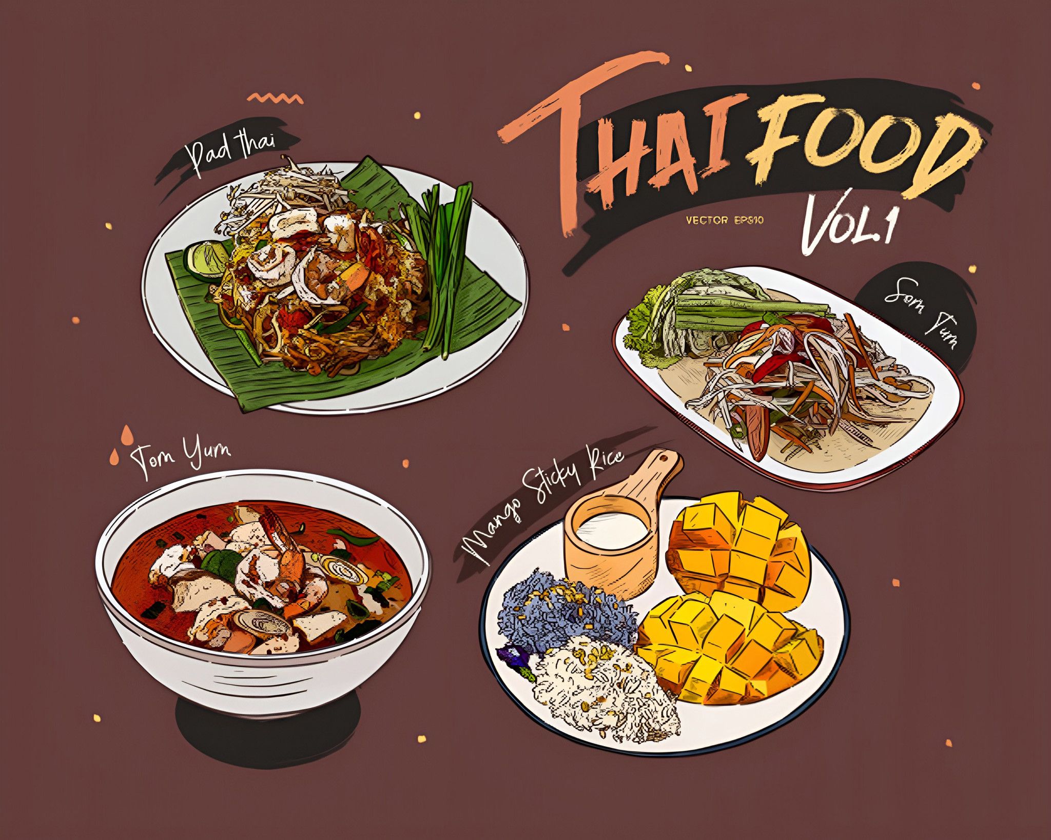 Nhà hàng quận Tân Phú Chiang Rai - Ẩm thực Thái Lan