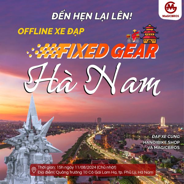 OFFLINE XE ĐẠP FIXED GEAR HÀ NAM