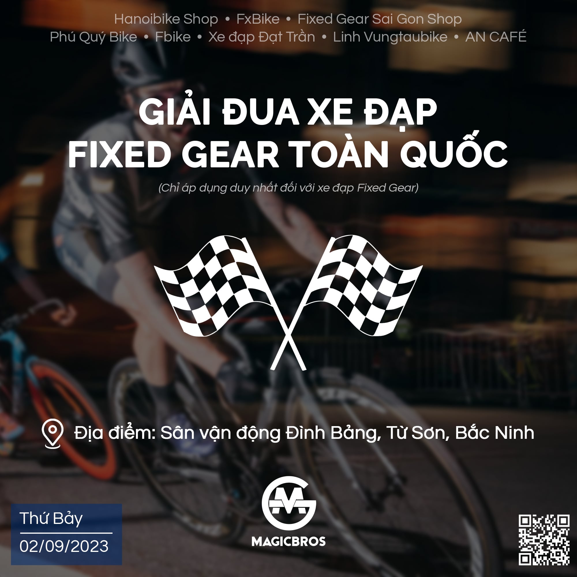 GIẢI ĐUA OFFLINE FIXED GEAR QUY MÔ LỚN TẠI MIỀN BẮC 2/9/2023