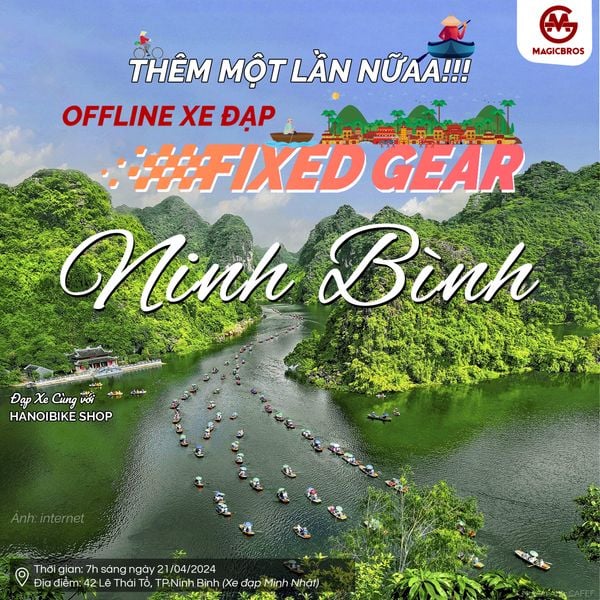 OFFLINE XE ĐẠP FIXED GEAR NINH BÌNH LẦN 2