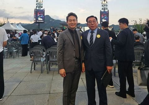 [2025.08.15] 아시아한상 베트남총연합회 김정민회장 광복 80주년 국민대축제, 국민 임명식 참석
