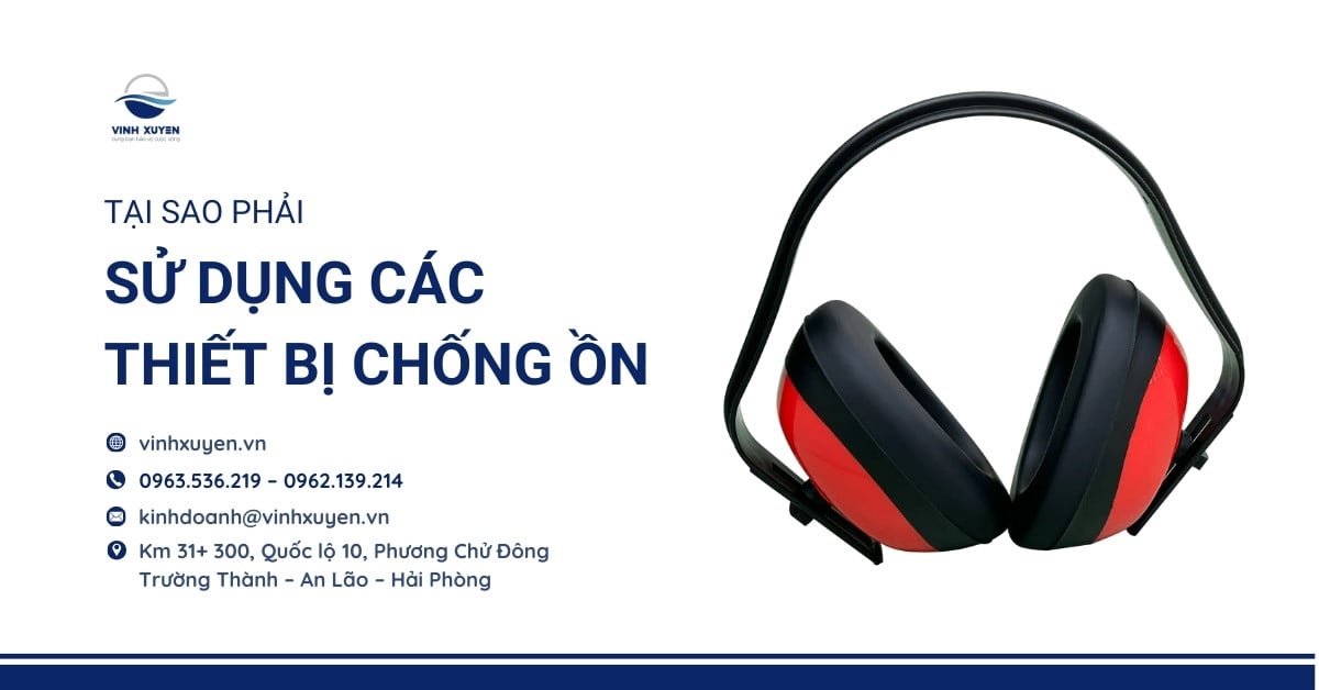 Tiếng ồn và giới hạn tiêu chuẩn cần trang bị thiết bị chống ồn