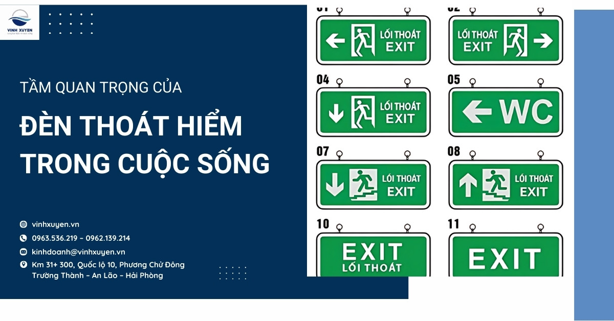 Tầm quan trọng của đèn thoát hiểm trong cuộc sống
