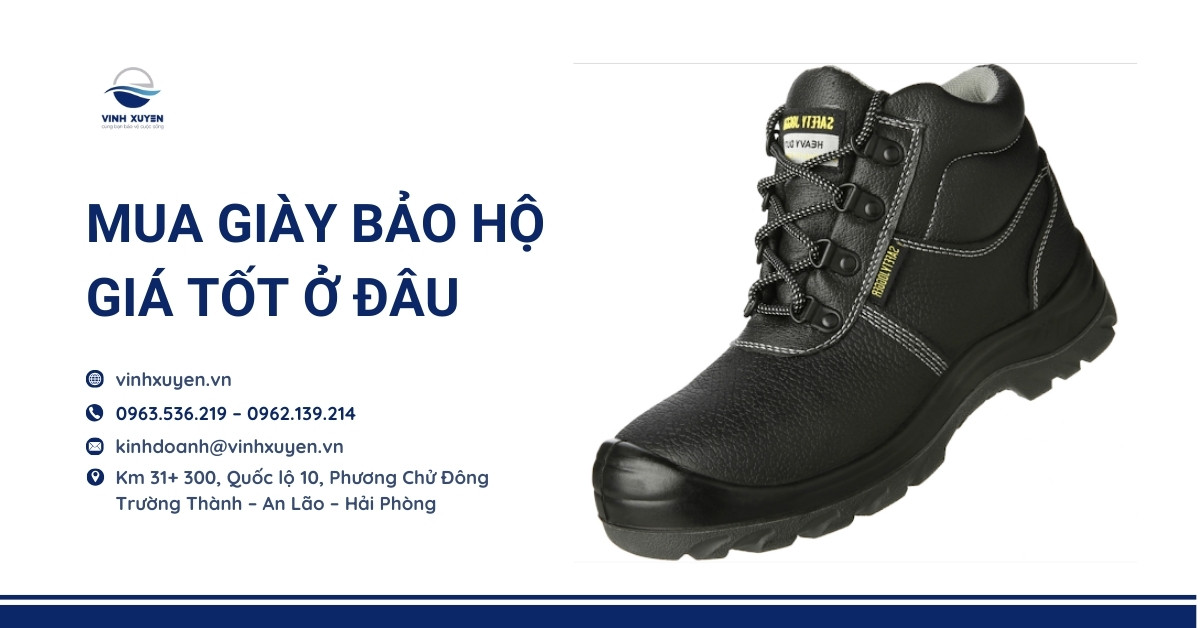 Mua Giày Bảo Hộ Giá Tốt Ở Đâu