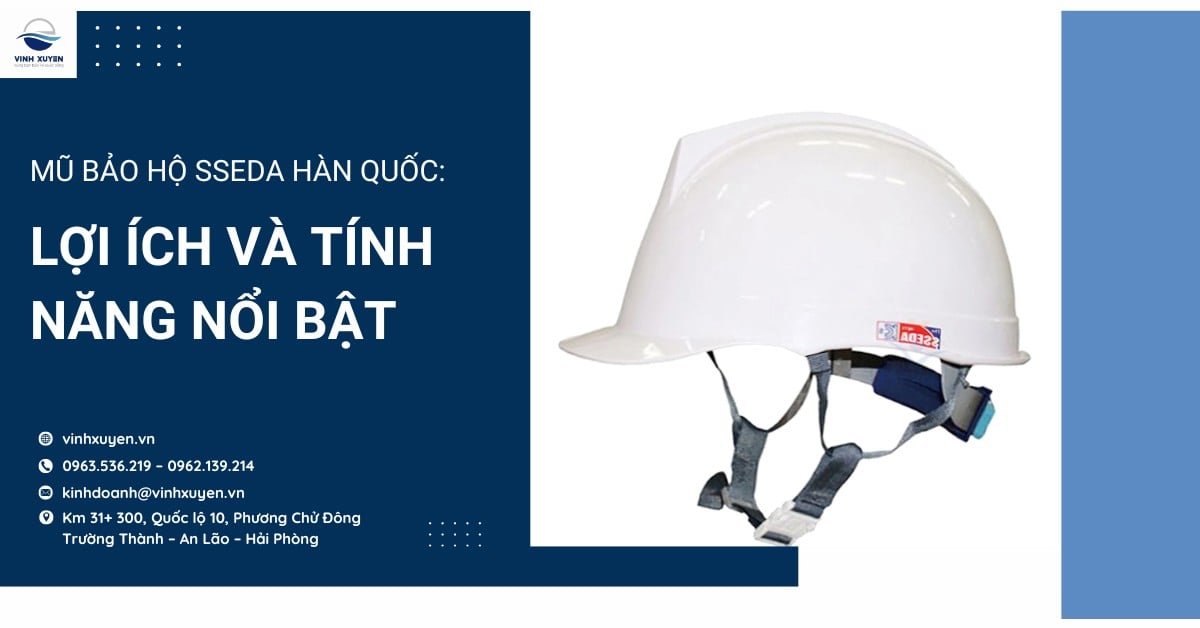 Mũ bảo hộ Sseda Hàn Quốc: Lợi ích và tính năng nổi bật