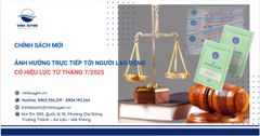 Chính sách mới ảnh hưởng trực tiếp tới người lao động có hiệu lực từ tháng 7/2025