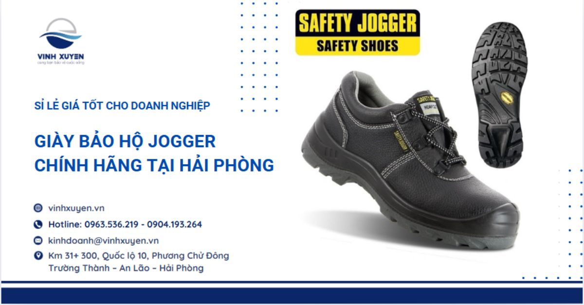 Giày bảo hộ Jogger chính hãng tại Hải Phòng | Sỉ lẻ giá tốt cho doanh nghiệp