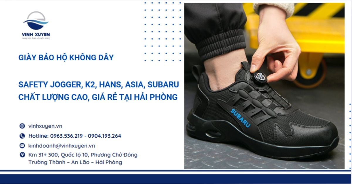 Giày Bảo Hộ Không Dây - Top Mẫu Đẹp, Chất Lượng, Giá Rẻ Tại Hải Phòng