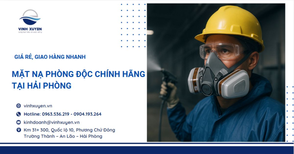 Mua mặt nạ phòng độc giá rẻ tại Hải Phòng | Chính hãng - Giao hàng nhanh
