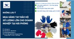 Những lưu ý khi mua găng tay bảo hộ số lượng lớn cho doanh nghiệp tại Hải Phòng