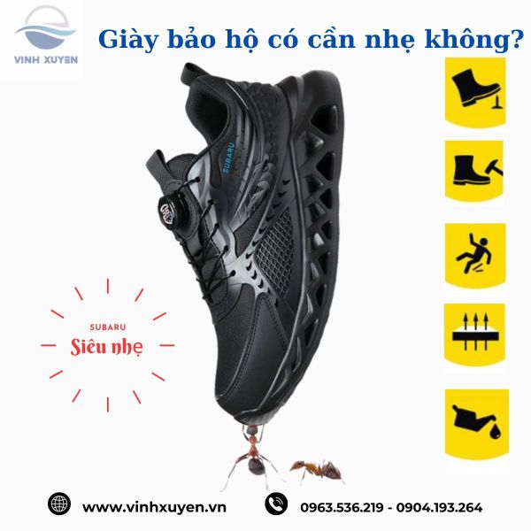 Giày Bảo Hộ Lao Động Có Cần Nhẹ Không?