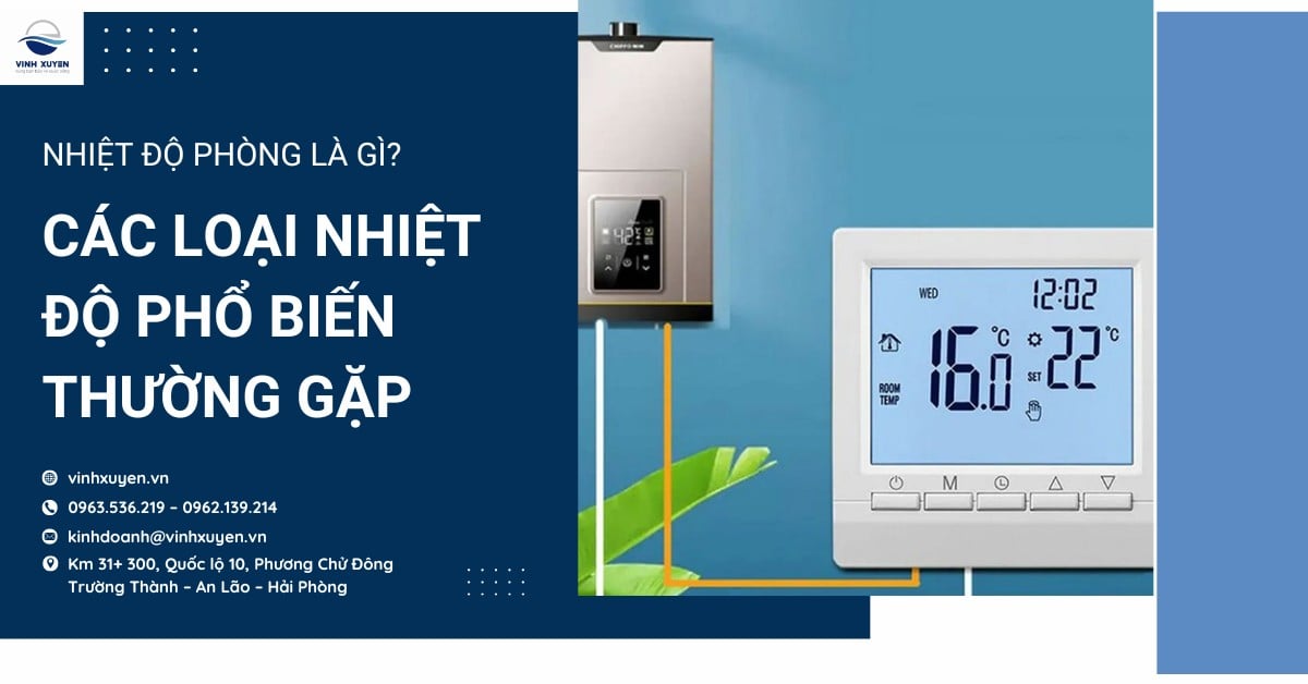 Nhiệt độ phòng là gì? Các loại nhiệt độ phổ biến thường gặp