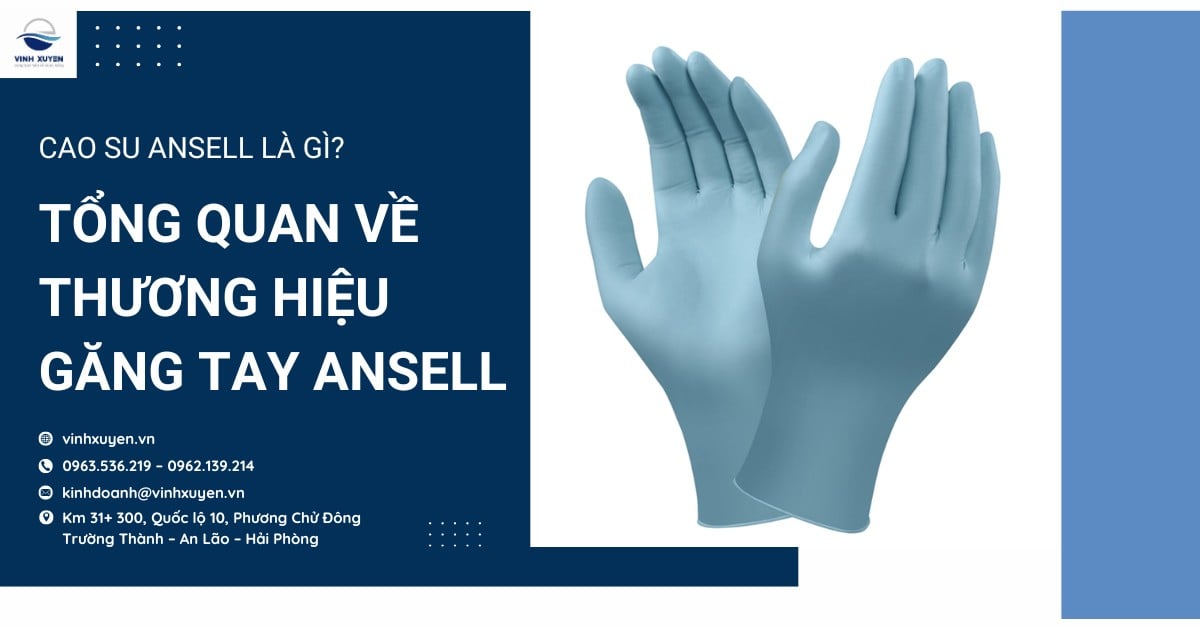 Cao su Ansell là gì? Tổng quan về thương hiệu găng tay Ansell