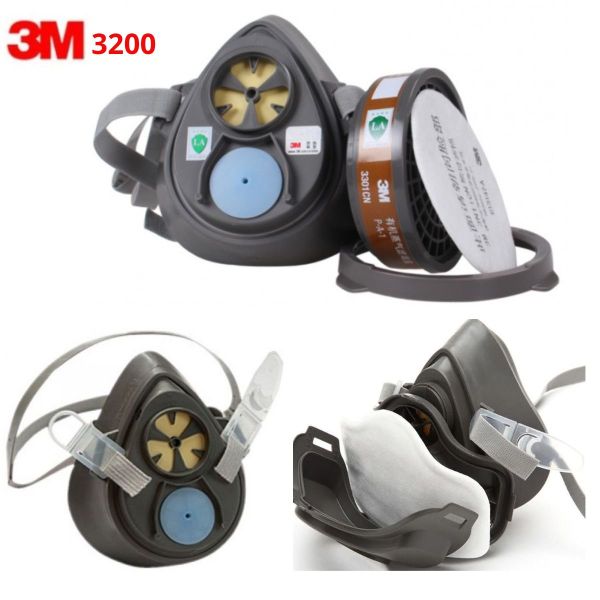 Mặt nạ phòng độc giá rẻ 3M-3200 chính hãng tại Hải Phòng