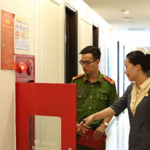 Bình chữa cháy cho nhà nghỉ tại Hải Phòng