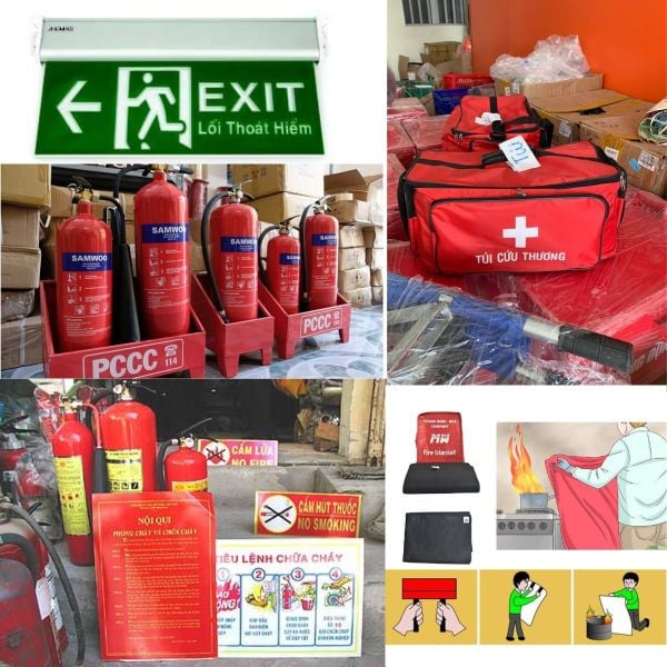 Thiết bị PCCC cần trang bị tại nhà máy nhỏ