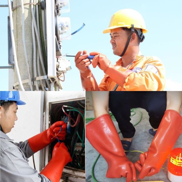 Găng tay cách điện Ansell PVA 15-554